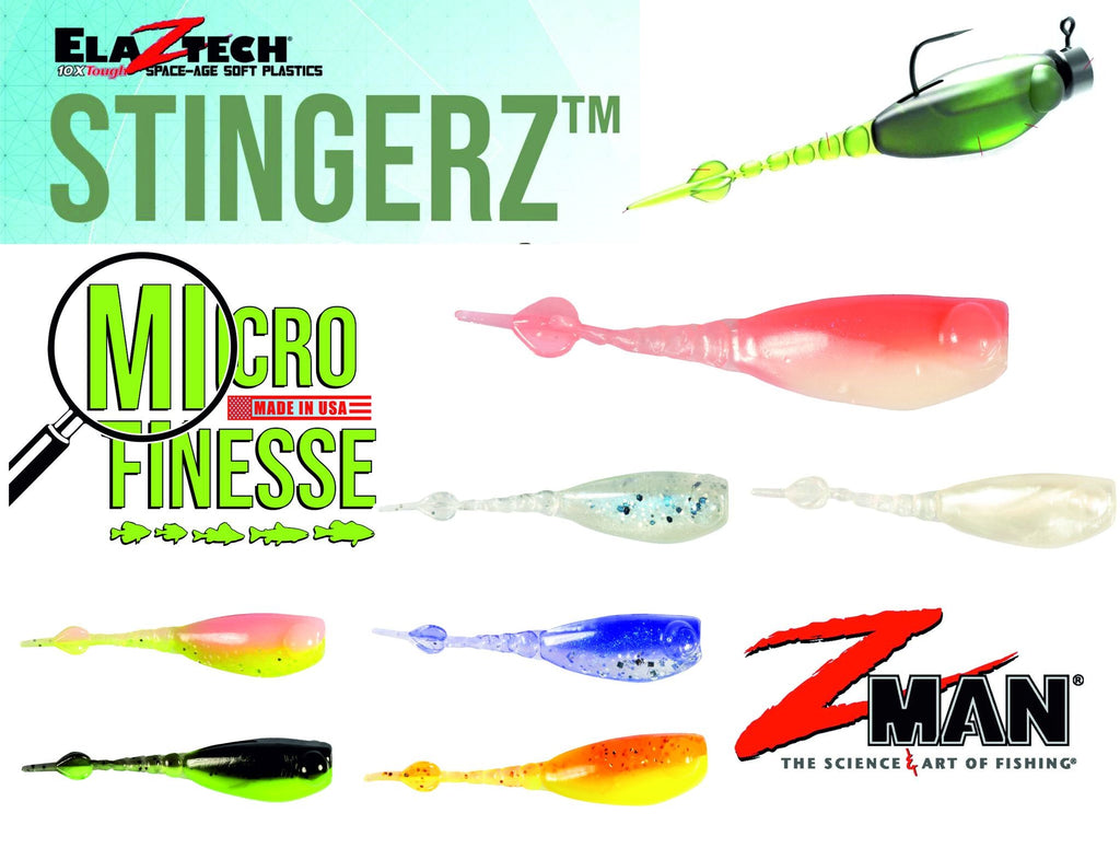 Z-MAN Micro Finesse StingerZ 2inch – RD Tackle LTD