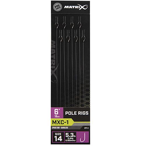 Matrix MXC-1 Spade End Barbless Pole Rigs 15cm – RD Tackle LTD